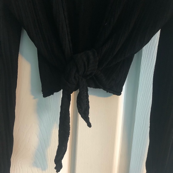 Jones New York Crochet Crop Cardigan - Picture 4 of 5